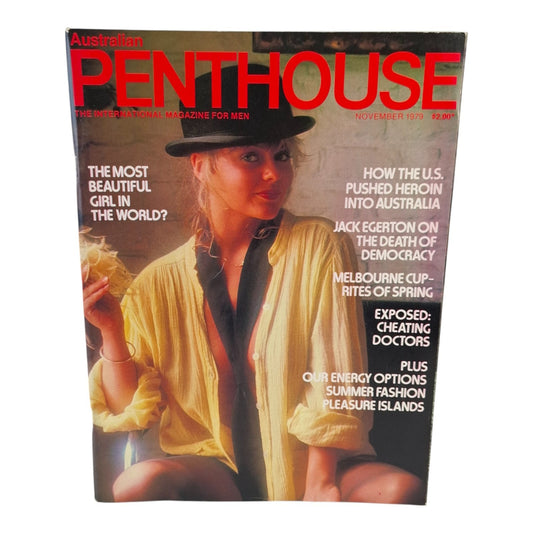 AUSTRALIAN PENTHOUSE - Men's Magazine November 1979 Joanne Latham