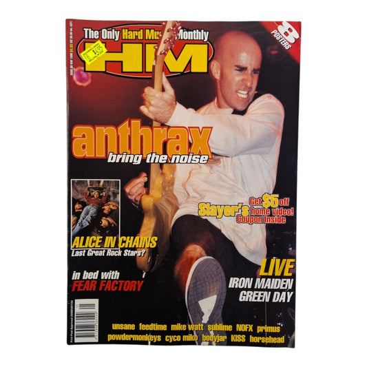 HM Hard Music Magazine #86 May 1996 Anthrax / Alice in Chains / Slayer