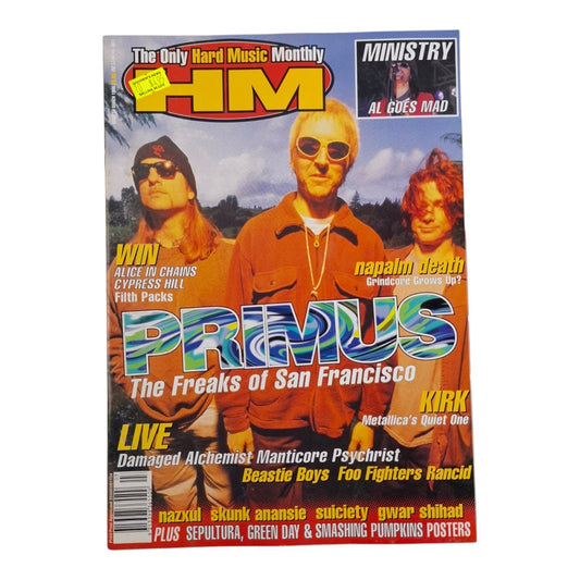 HM Hard Music Magazine #84 March 1996 Primus / Green Day