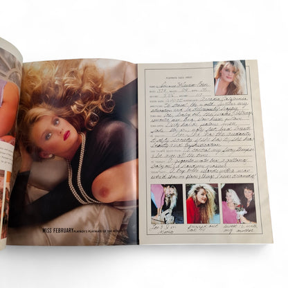 PLAYBOY MAGAZINE February 1989 Michelle Smith Simone Eden