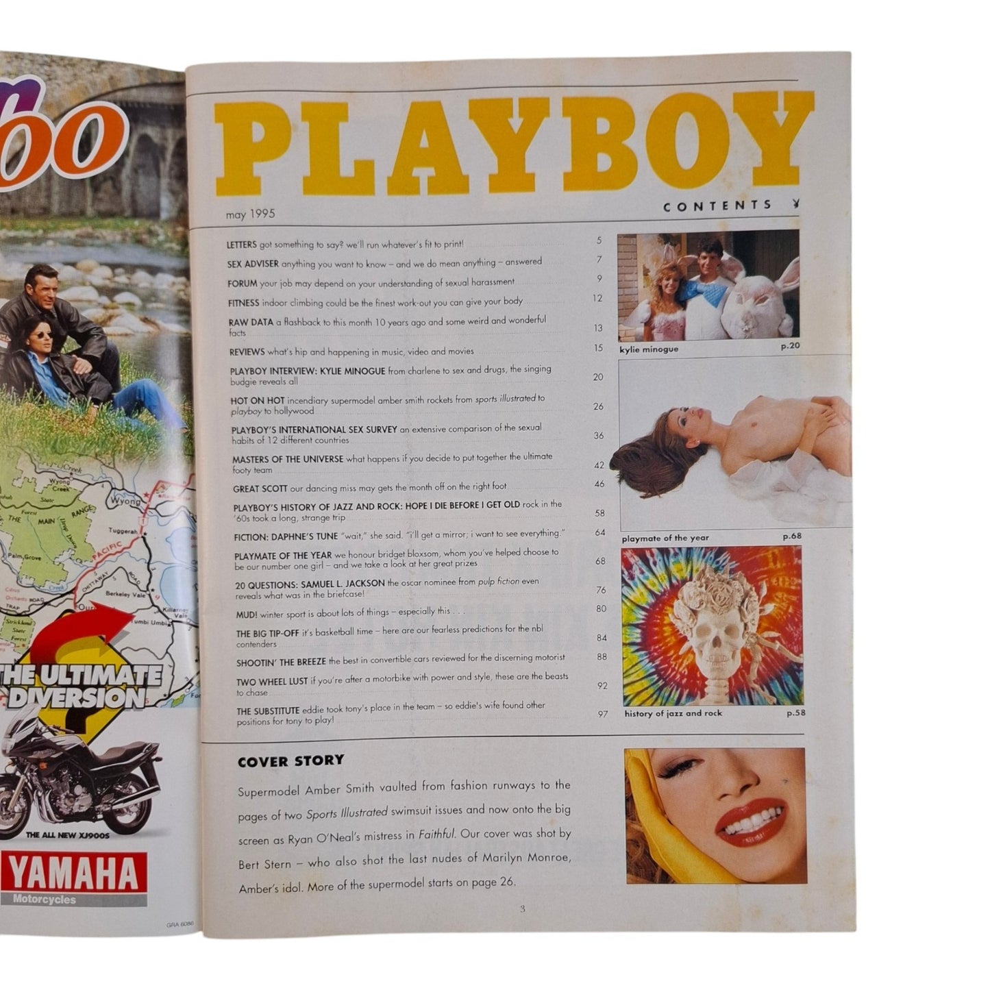 Australian Playboy Magazine May 1995 Amber Smith / Lisa Scott