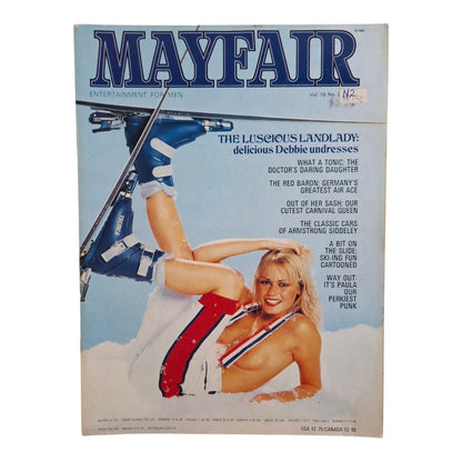 Mayfair Magazine February 1981 Vol 16 No 2 Kim Mills / Debbie Wainwright