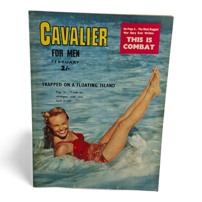 Cavalier Magazine Australia For Men February 1954 Vol. 1 No. 7 - Vargas Girl