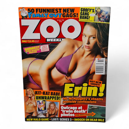Zoo Weekly Magazine Australia October 30th 2006 Erin McNaught