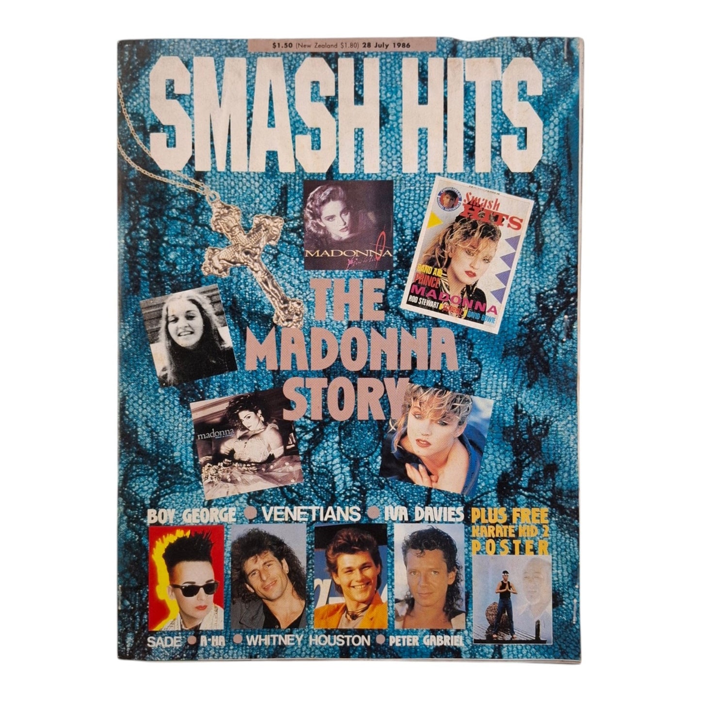 Smash Hits Magazine Australia July 1986 The Madonna Story