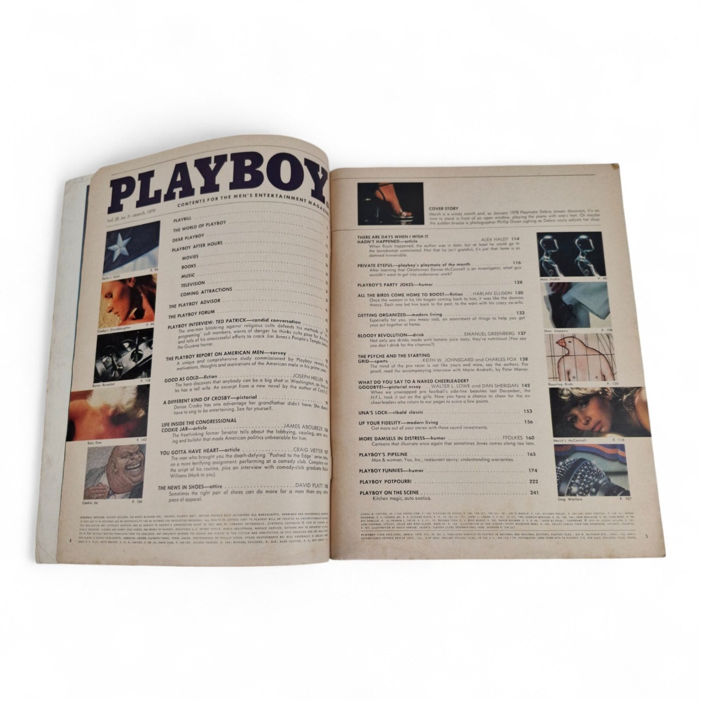 PLAYBOY Magazine March 1979 Debra Jensen COMPLETE
