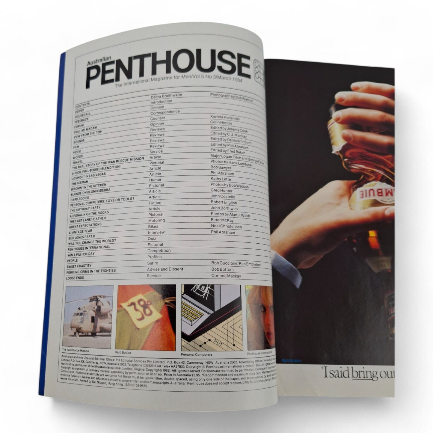 AUSTRALIAN PENTHOUSE Men's Magazine March 1984 Complete
