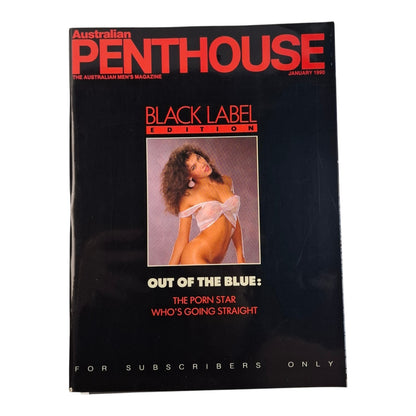 Australian Penthouse Magazine January 1990 Danielle Richards / Miriam Hendriks