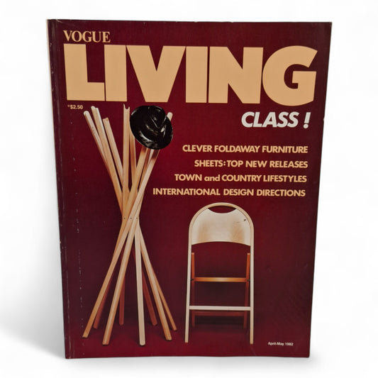 Vintage Vogue Living Australia Magazine - No.2 April May 1982