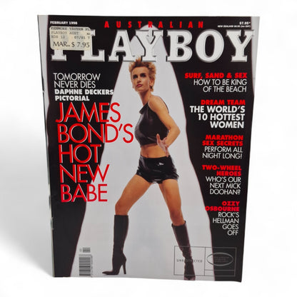 Australian Playboy Magazine February 1998 Daphne Deckers