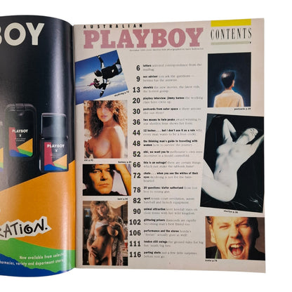 Australian Playboy Magazine December 1990 Sherilyn Fenn / Niki Ioannou