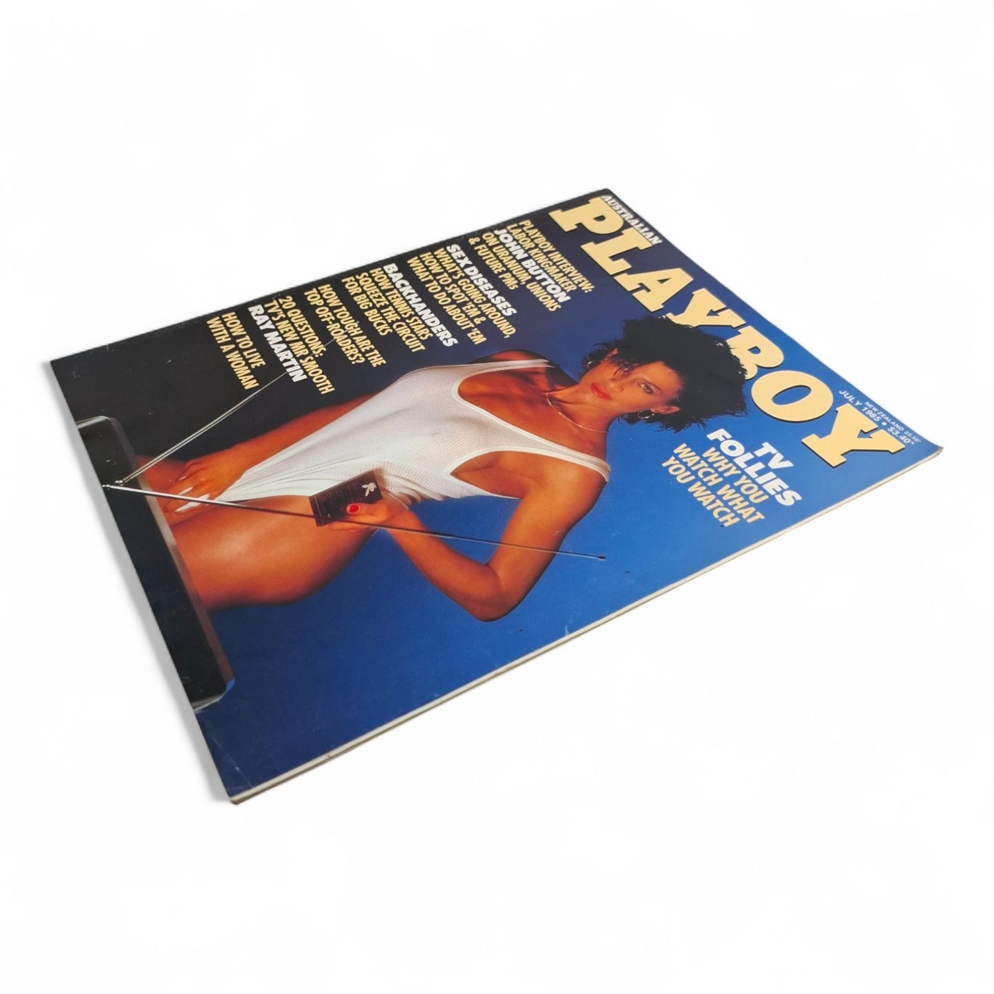 Australian Playboy Magazine July 1985 Maggie Ferguson Britta Hope