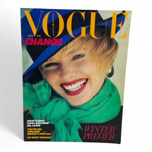 Vogue Australia - February 1984 - Glen Tetley, Molissa Fenley, Suzie W. Maeder