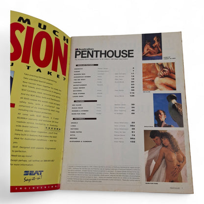 AUSTRALIAN PENTHOUSE Men's Magazine Black Label March 1995