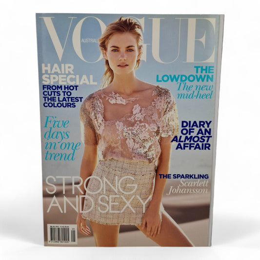 Vogue Australia Magazine May 2010 Elyse Taylor Cover EXCELLENT