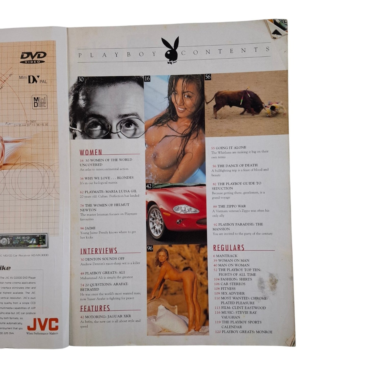 Australian Playboy Magazine August 1998 Bessie Bardot / Maria Gil
