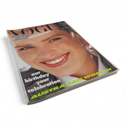 Vogue Australia August 1984 Magazine Australian Woman 25 Rising Our Birthday