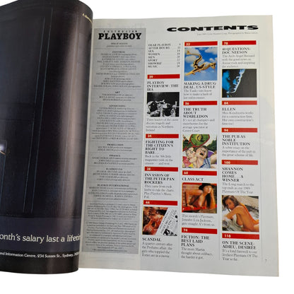 Australian Playboy Magazine June 1989 Shannon Long / Jennifer Jackson ALT, Cover