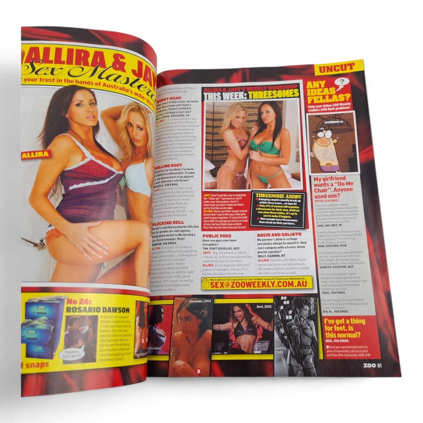 ZOO Weekly Magazine - Special 2006 Edition 100 Best Celebrity Bodies