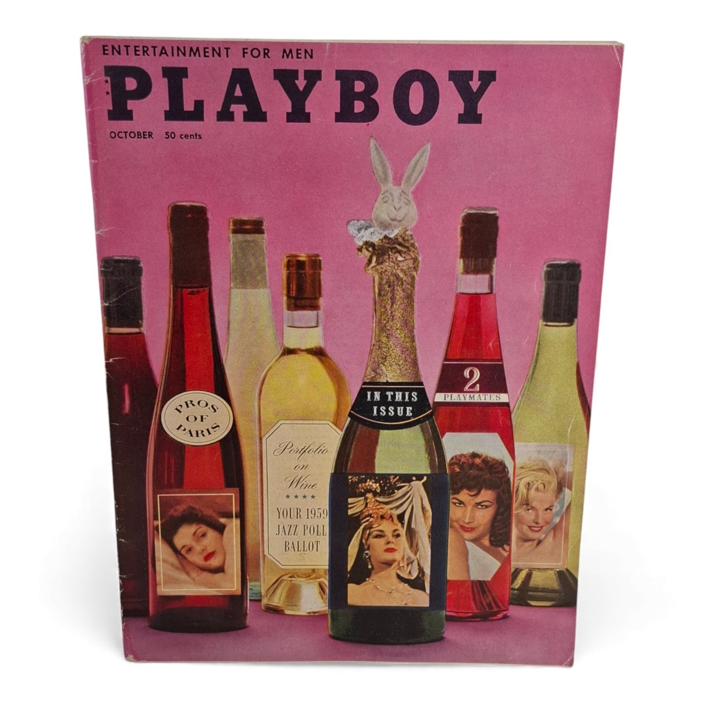 Playboy Magazine October 1958 Mara Corday & Pat Sheehan