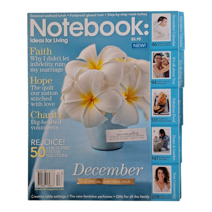 Notebook: Ideas For Living Magazine Australia December 2005 Vol. 1 No. 4