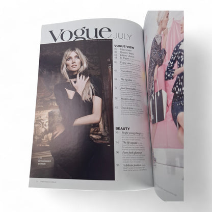 Vogue Australia Magazine July 2012 Delta Goodrem Cover EXCELLENT COMPLETE