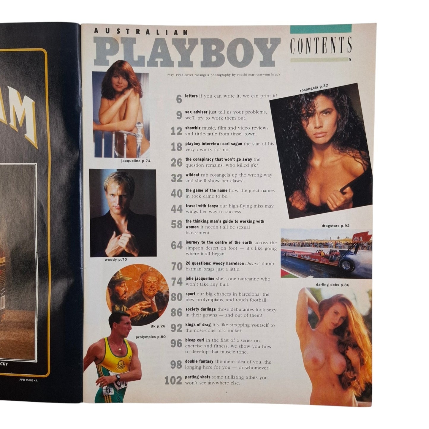 Australian Playboy Magazine May 1992 Rosangela / Barbi Twins / Tanya Beyer