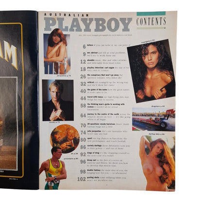 Australian Playboy Magazine May 1992 Rosangela / Barbi Twins / Tanya Beyer