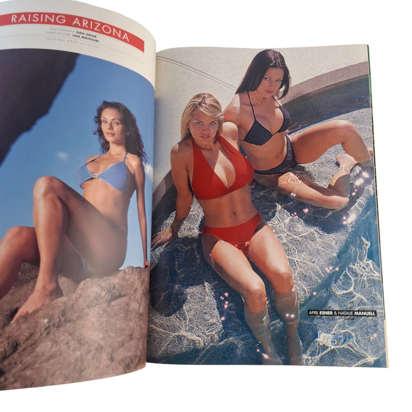 Muscle Media Bodybuilding Fitness Magazine Swimsuit Special July 2002