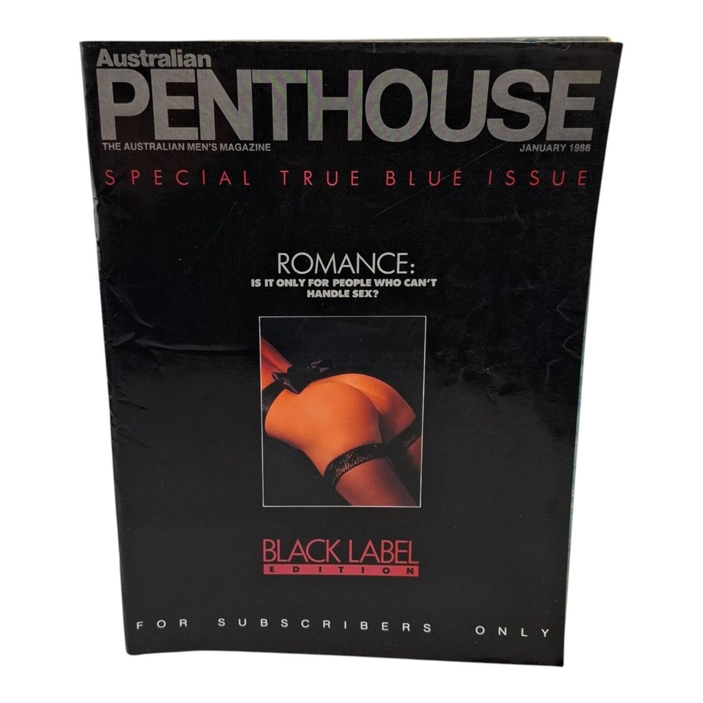 Australian Penthouse Magazine - Black Label September 1988 Virgina Fox