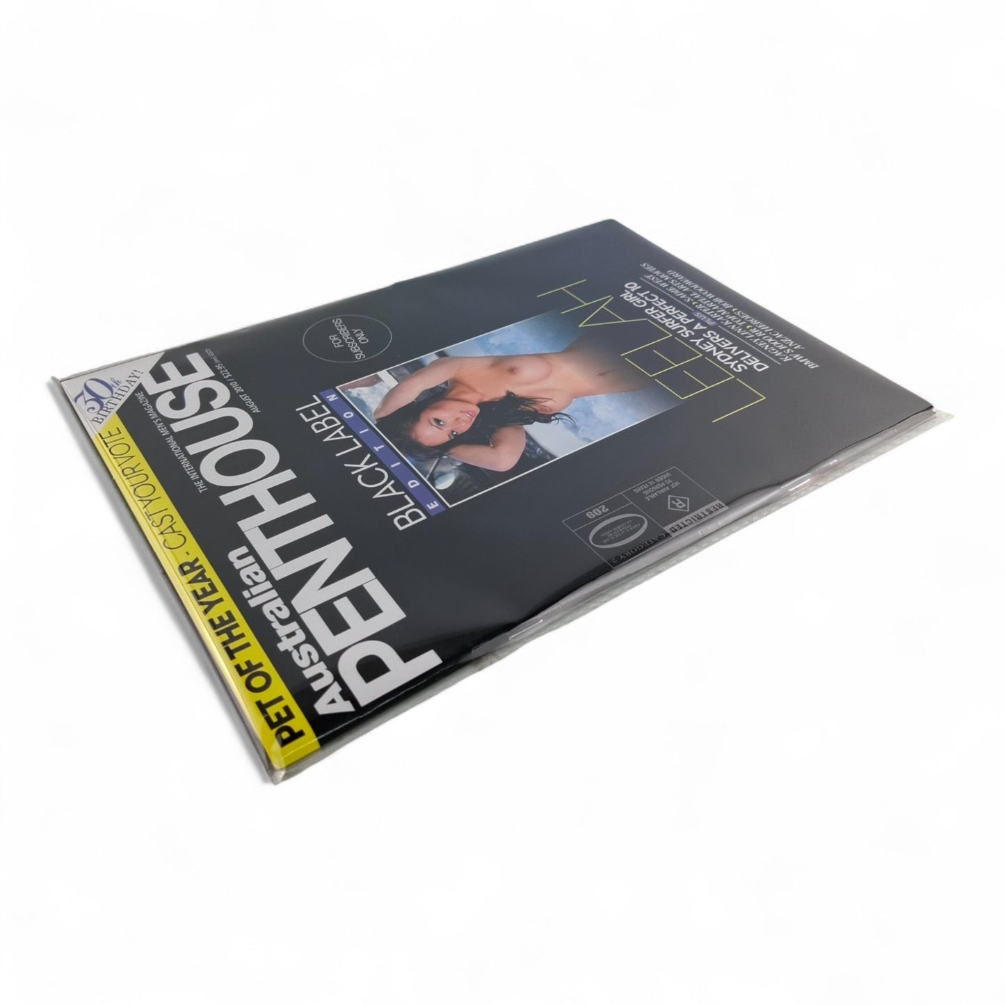 Australian Penthouse Magazine - Black Label August 2010 Leelah NEW
