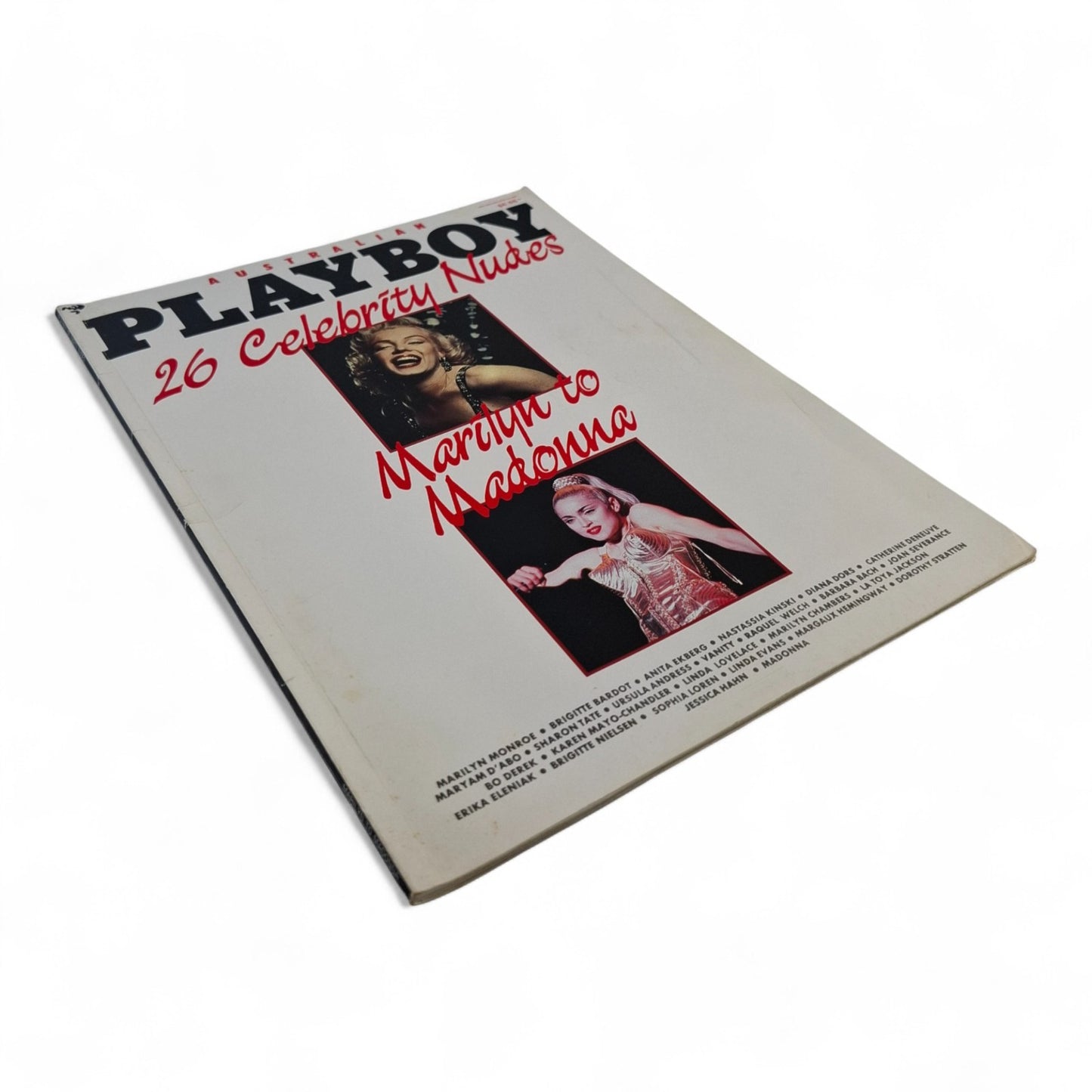 Australian Playboy Magazine 26 Celebrity Nudes Marilyn to Madonna