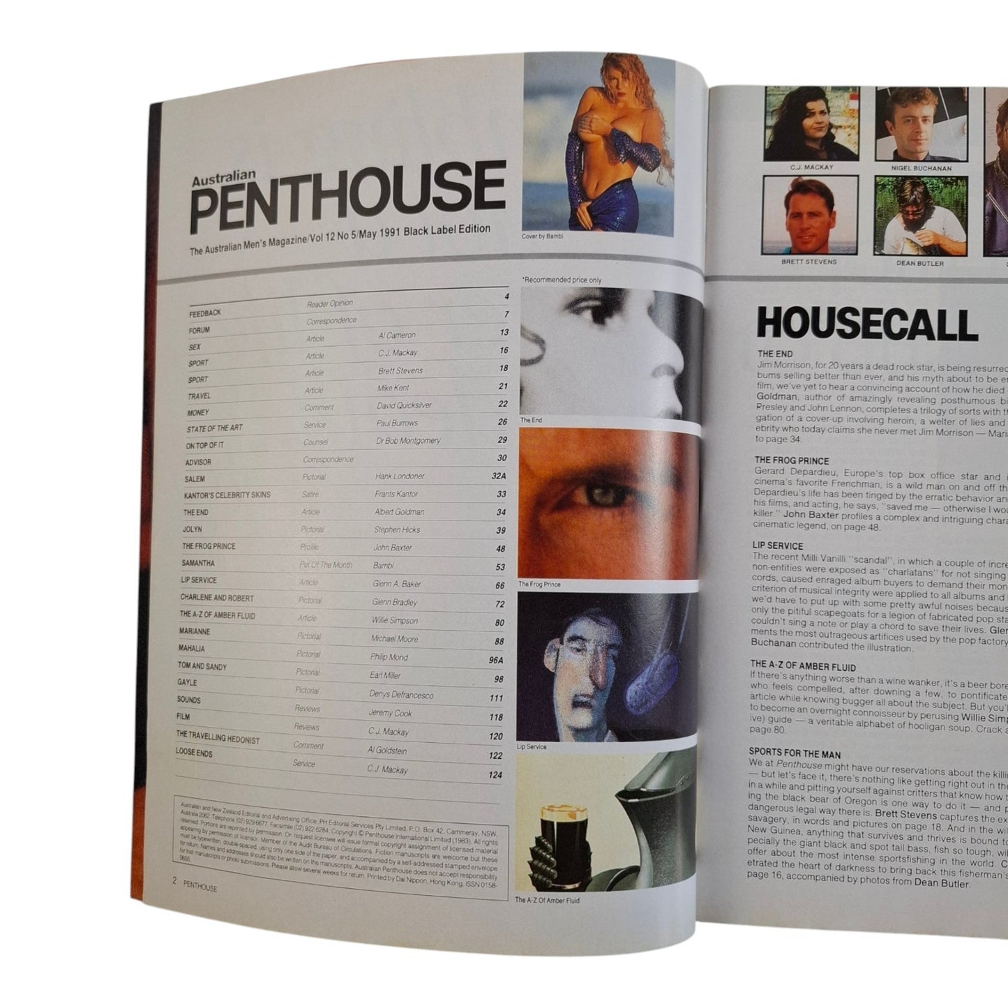 Australian Penthouse Magazine May 1991 Samantha Dooley / Salem Sands