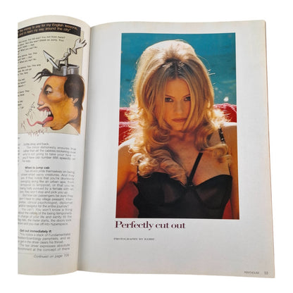 Australian Penthouse Magazine - Black Label December 1993 Jane Chambeyron