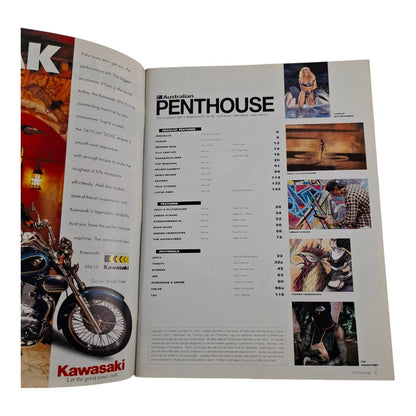 Australian Penthouse Magazine - Black Label October 1995 Rowena Leigh