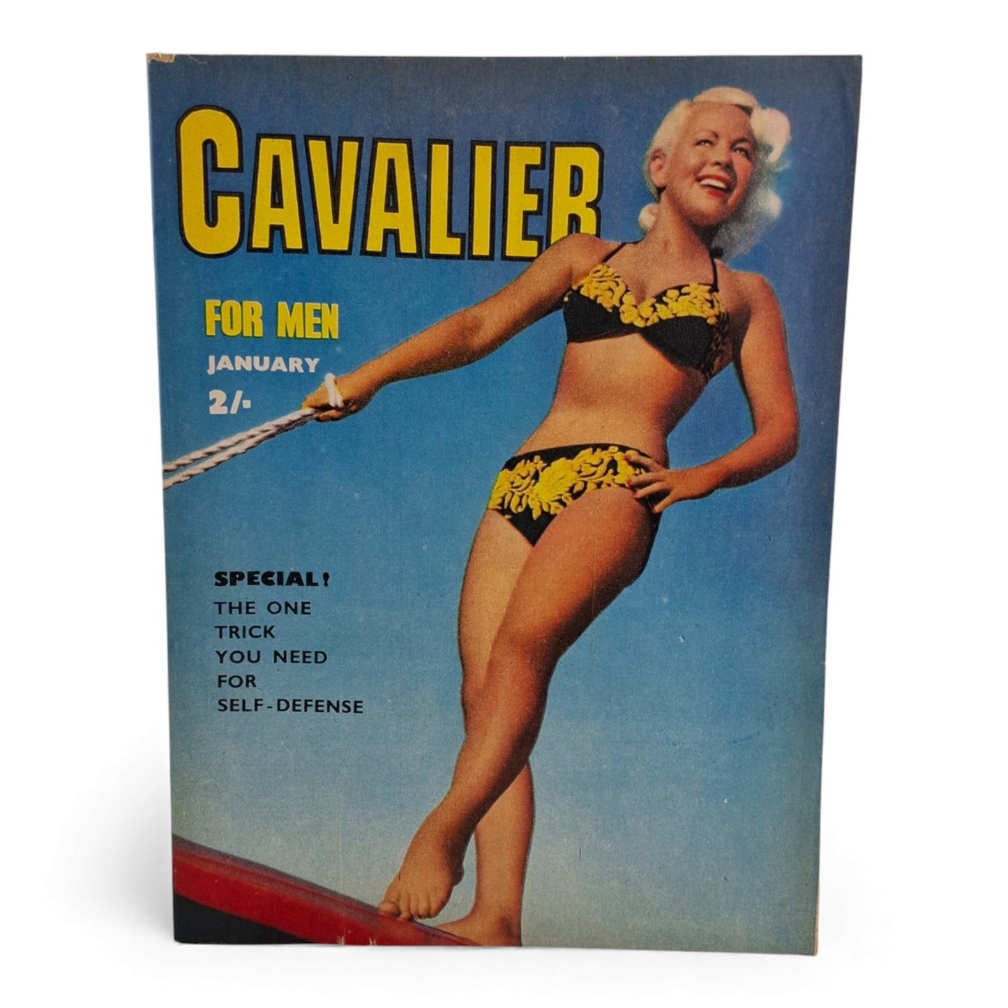 Cavalier Magazine Australia For Men January 1954 Vol. 1 No. 6 - Vargas Girl