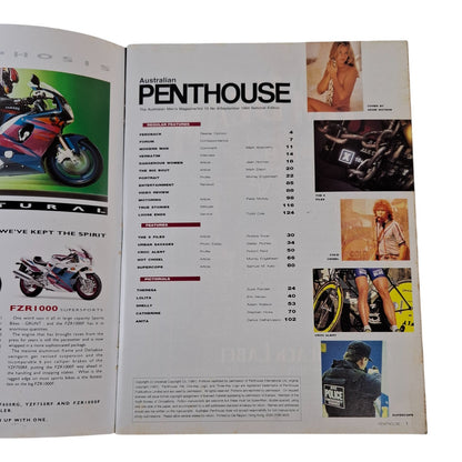 AUSTRALIAN PENTHOUSE Magazine September 1994 Shelley Nicholson