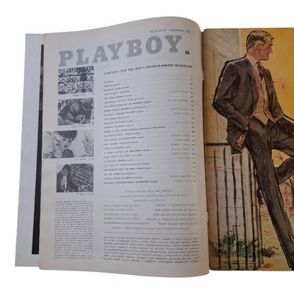 PLAYBOY MAGAZINE September 1961 Barbara Ann Lawford