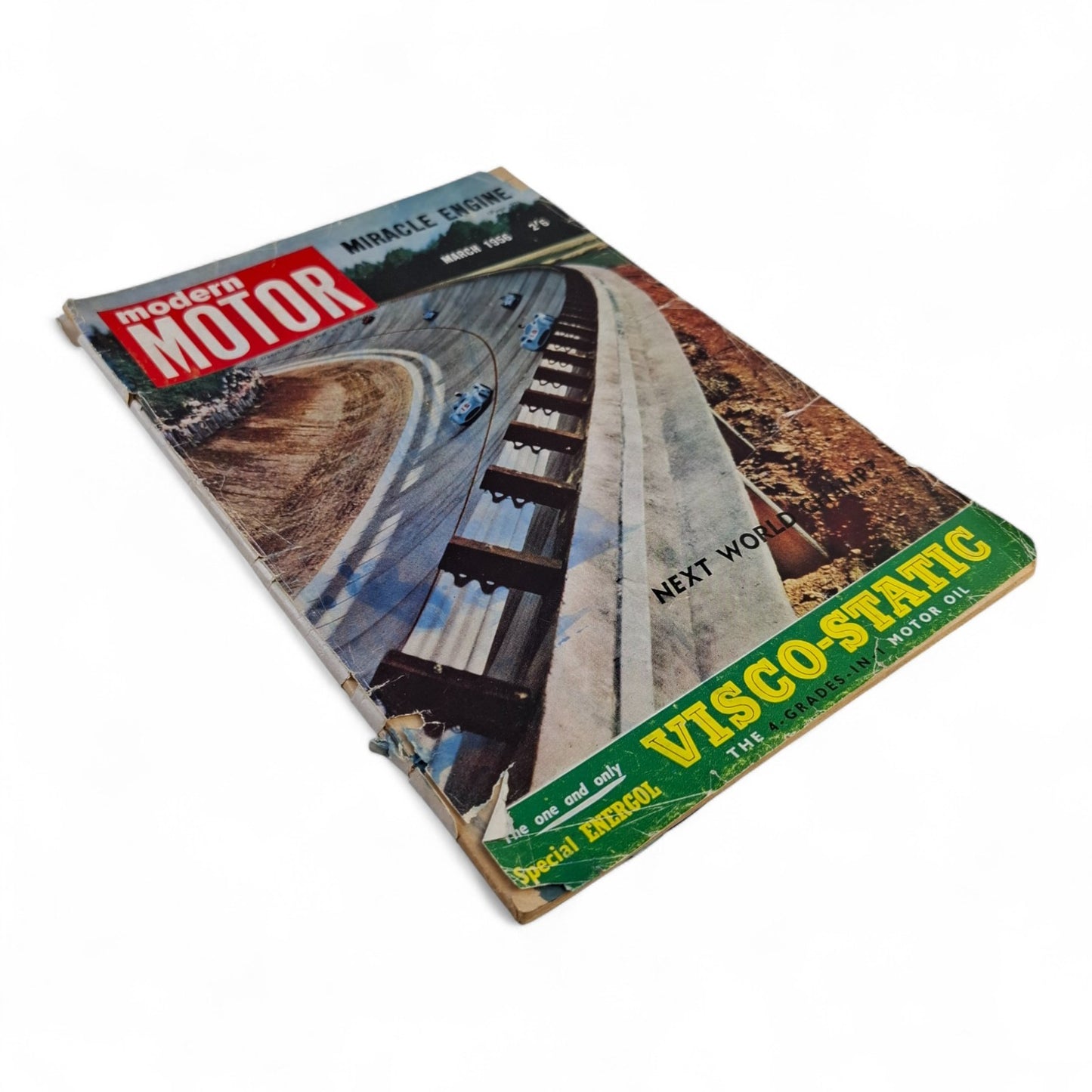 Modern Motor Magazine March 1956 Mercedes Fangio / Moss