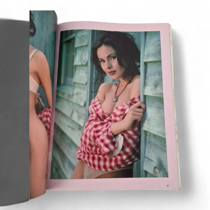 Playboy Magazine Playboy's Book Of Lingerie Sept Oct 1995 Lana Cox
