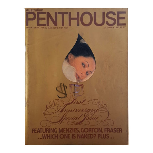 AUSTRALIAN PENTHOUSE Men's Magazine October 1980 Ama Blanchette