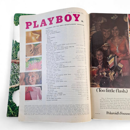 Playboy Magazine May 1972 Number 5 Volume 19 Barbi Benton NO CENTERFOLD