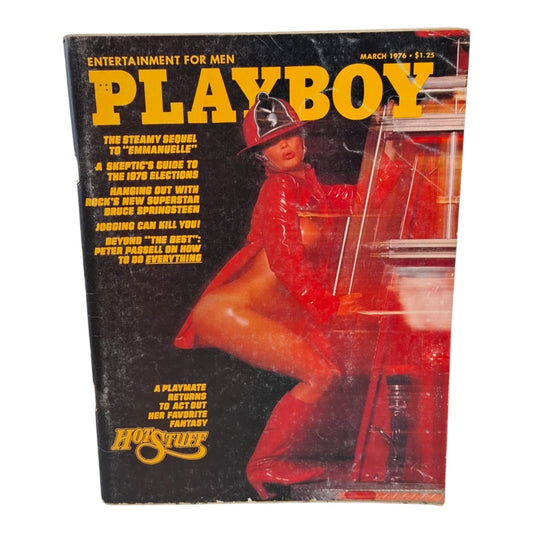 Playboy Magazine March 1976 Vicki Cunningham Ann Pennington