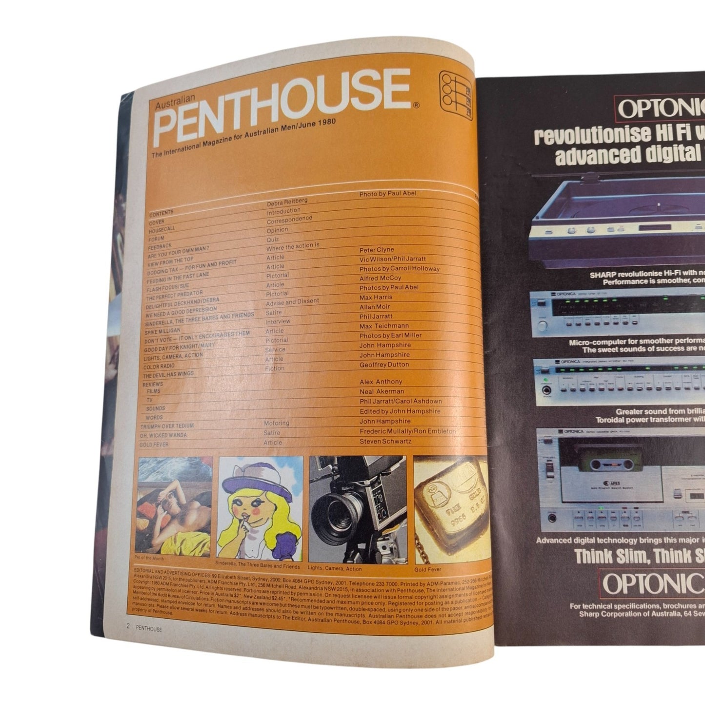 Australian Penthouse Magazine - June 1980 - Tax Dodging / Debra Rietberg