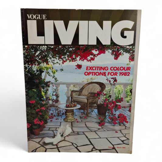 Vintage Vogue Living Australia Magazine - February March No. 1 1982
