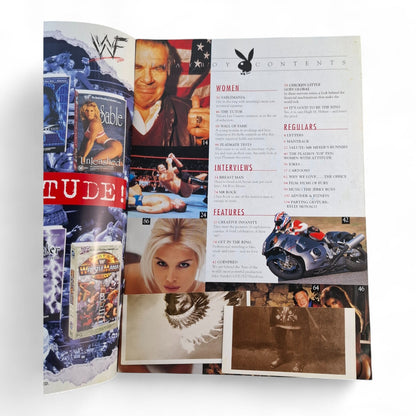 Playboy Magazine Australian Edition September 1999 Sable WWF