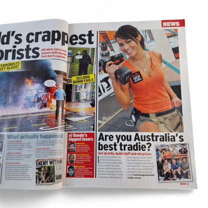 ZOO Weekly Magazine Australia #72 July 2007 Tina Wallman