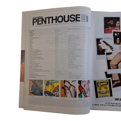 AUSTRALIAN PENTHOUSE Magazine July 1985 Wendy Lee