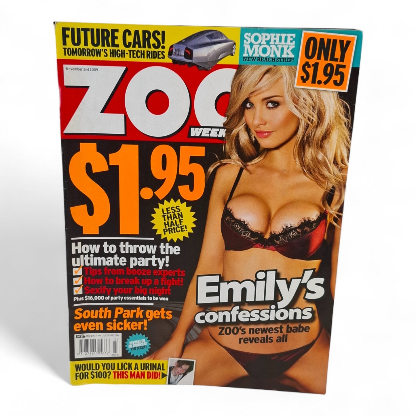 ZOO Weekly Magazine Australia #192 November 2009 Emily Sears