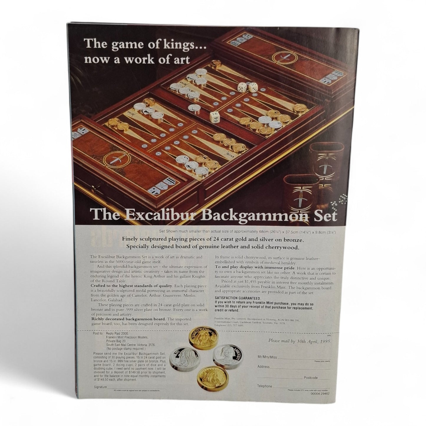 People Magazine With PIX Australia March 29th 1995 Natasha